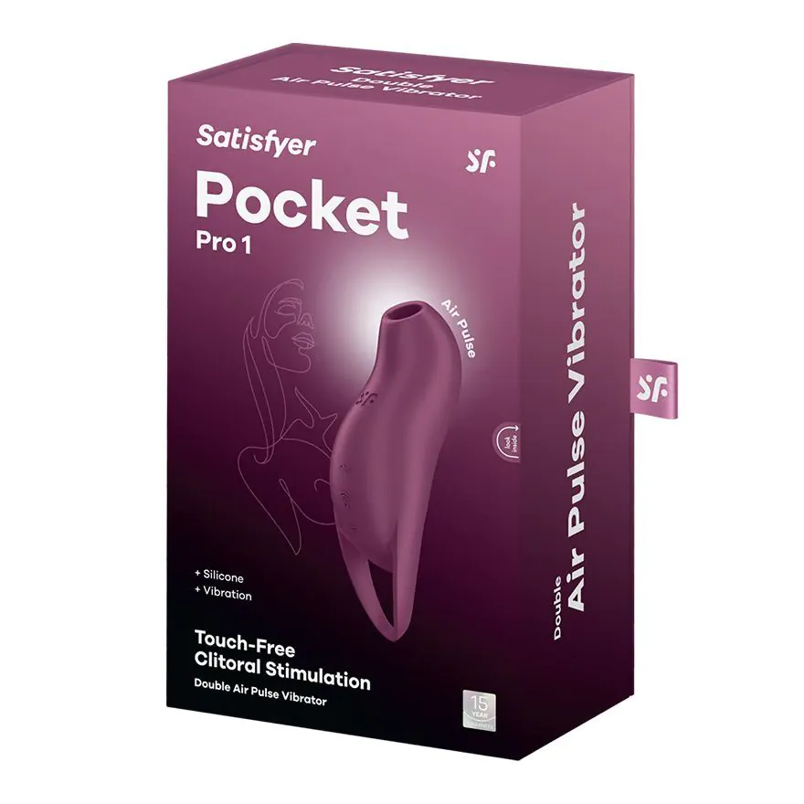 Satisfyer Pocket Pro 1 lilla intimmassageapparat
