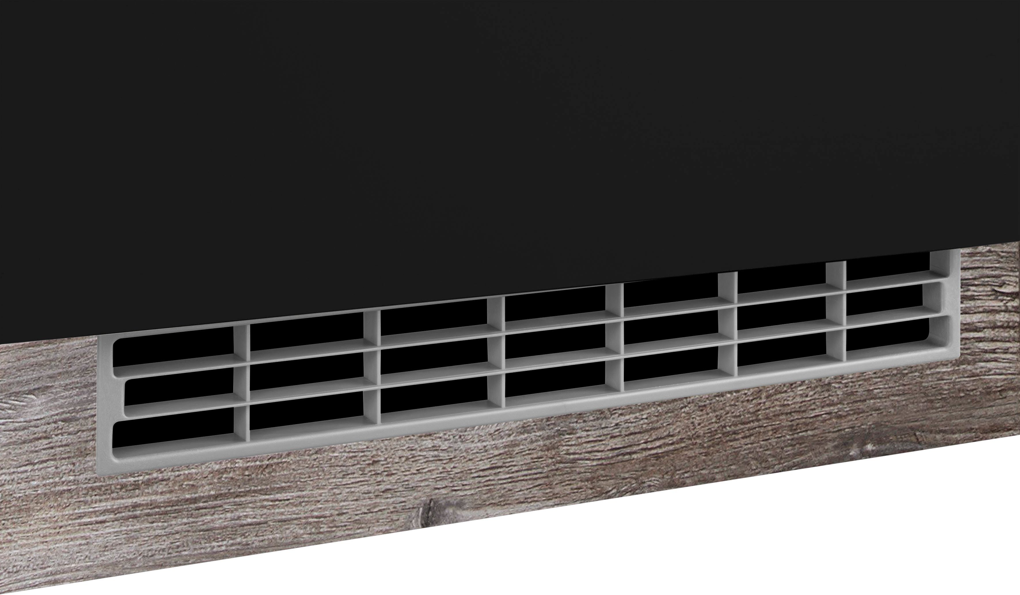 HELD MÖBEL Küche Virginia, Breite 390 cm, mit Glaskeramik-oder Induktionskochfeld