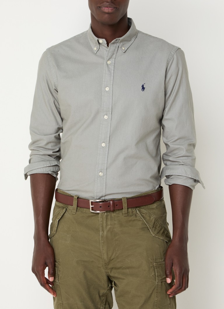 Ralph Lauren slim fit košulja s ovratnikom na kopčanje