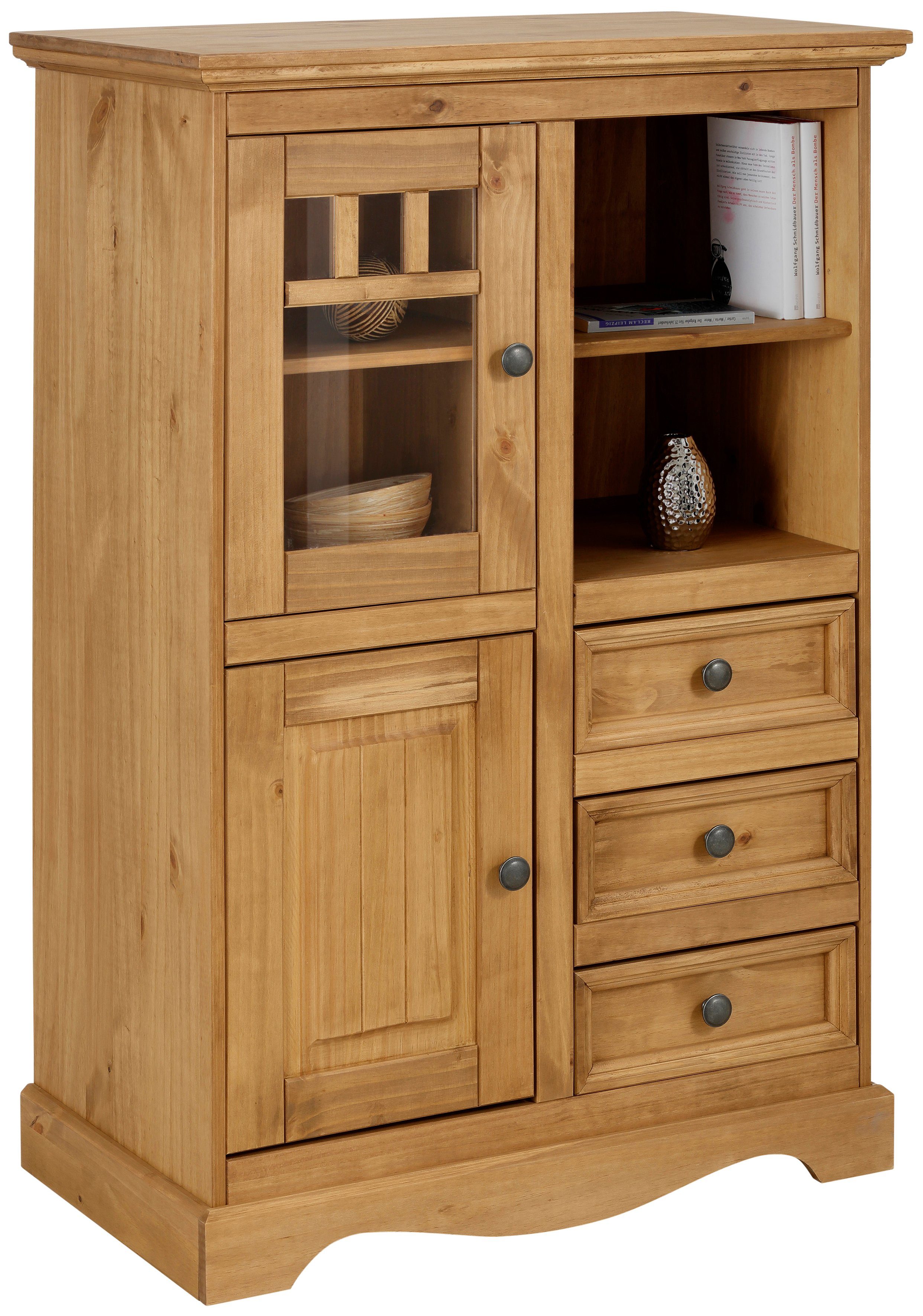 Home affaire Highboard Melissa, Breite 80 cm