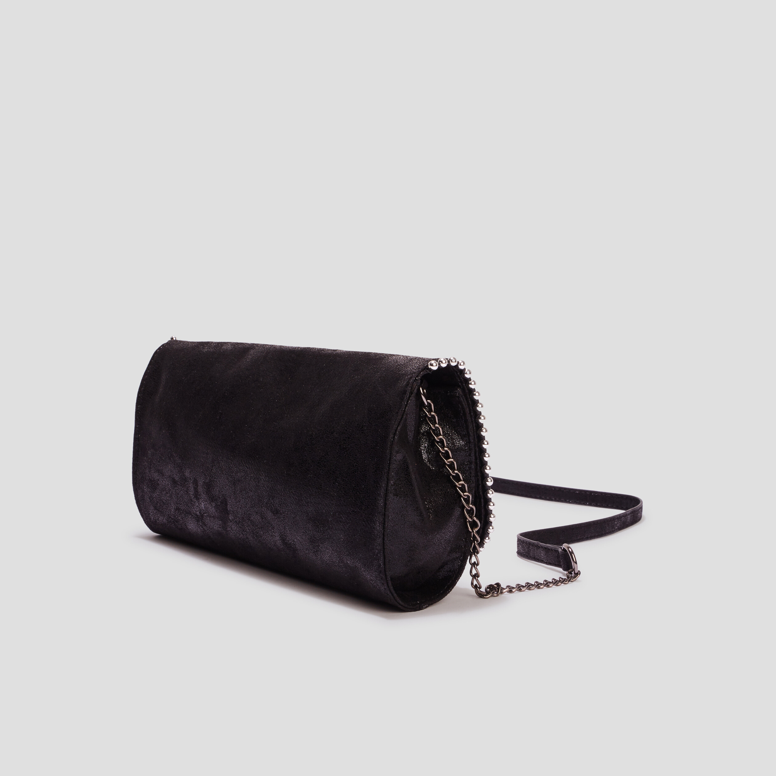 Sac en bandoulière irisé noir femme | La Halle