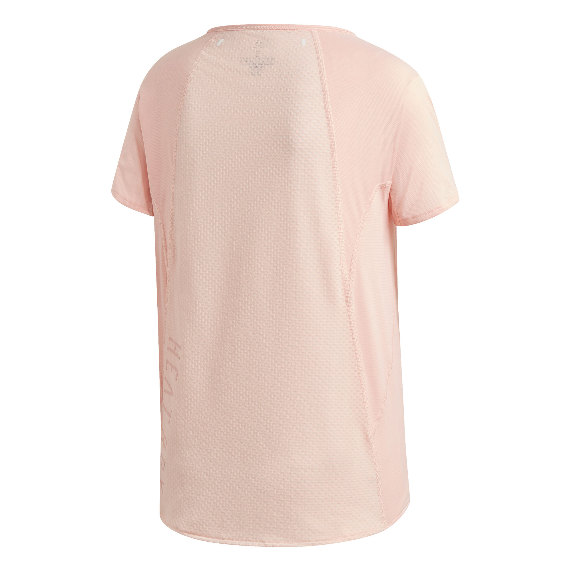 Heat Ready T-Shirt Damen - Rosa, Weiß