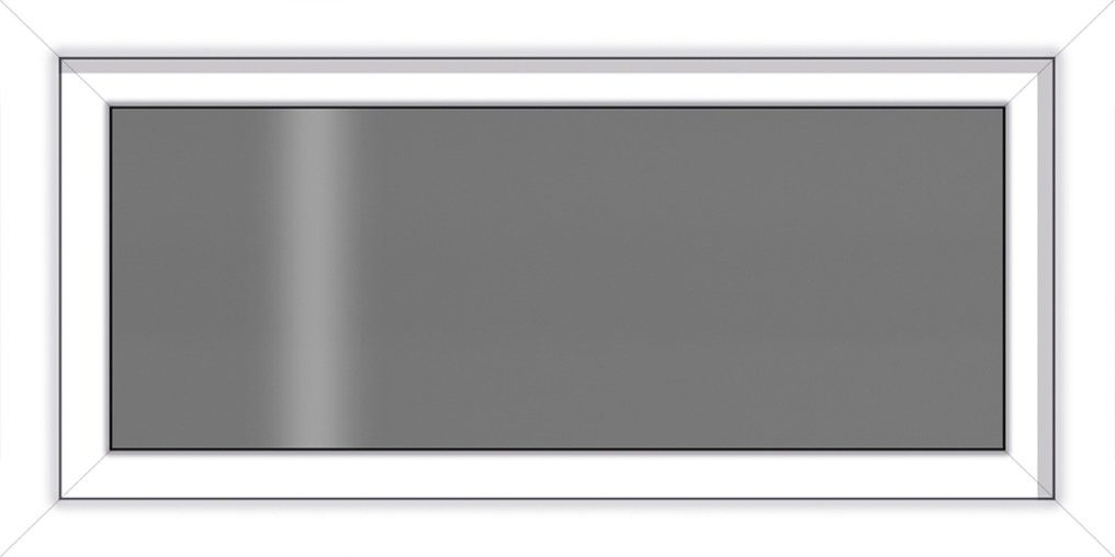 RORO Türen & Fenster Kellerfenster, BxH: 100x50 cm, ohne Griff