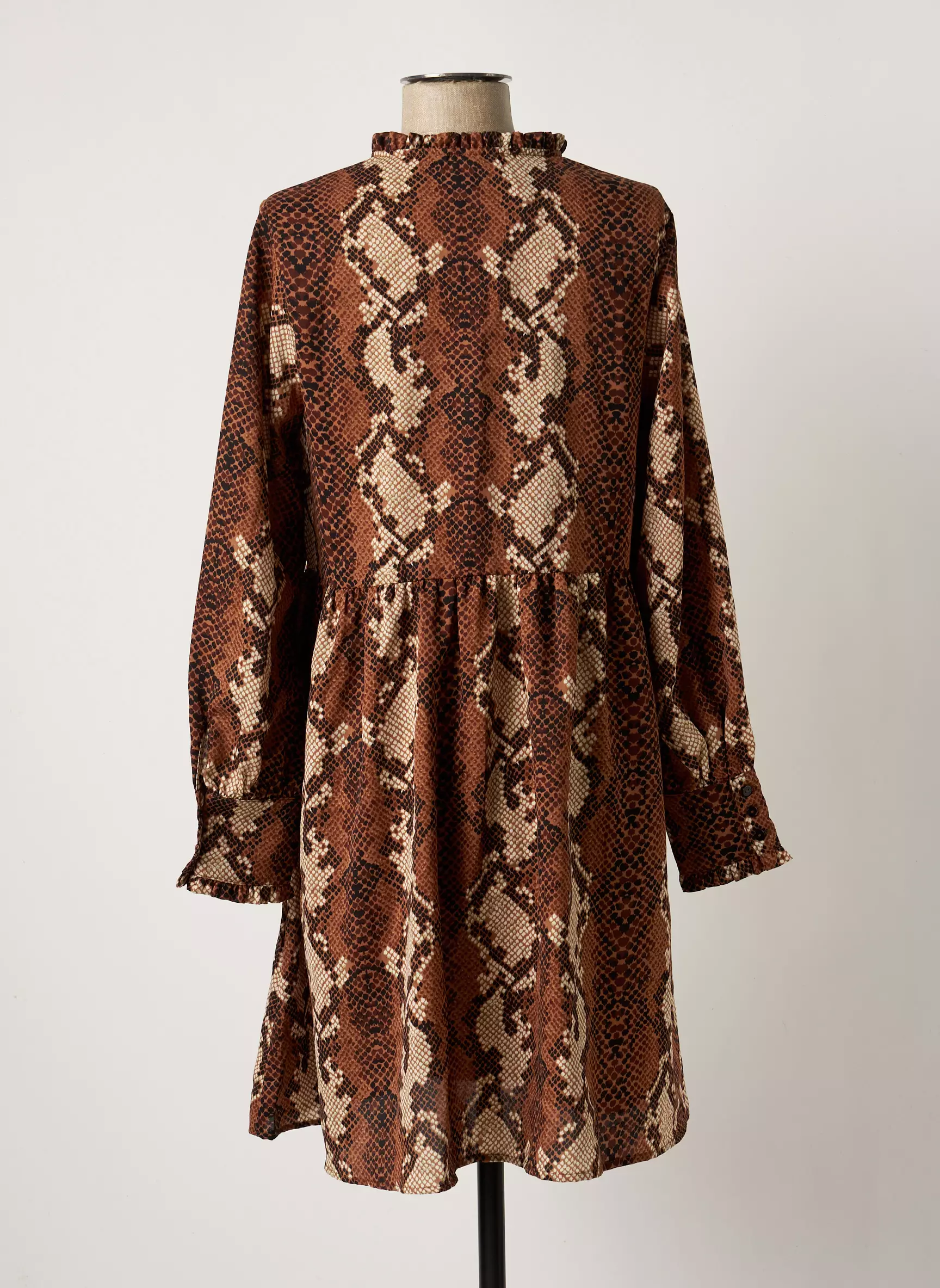 Vila Robes Courtes Femme couleur marron