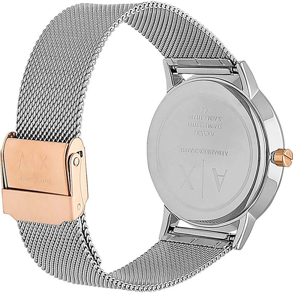 Armani Exchange Montre pour femme Acier inoxydable Montre