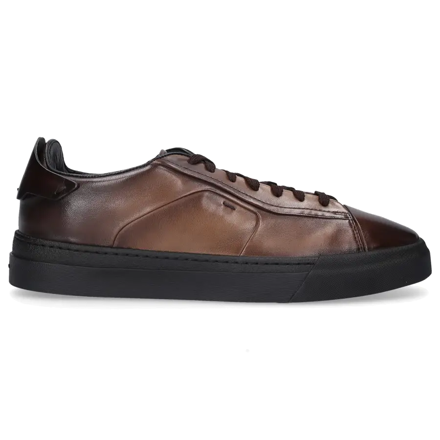 Santoni - Sneaker low 21554 Kalbsleder - braun