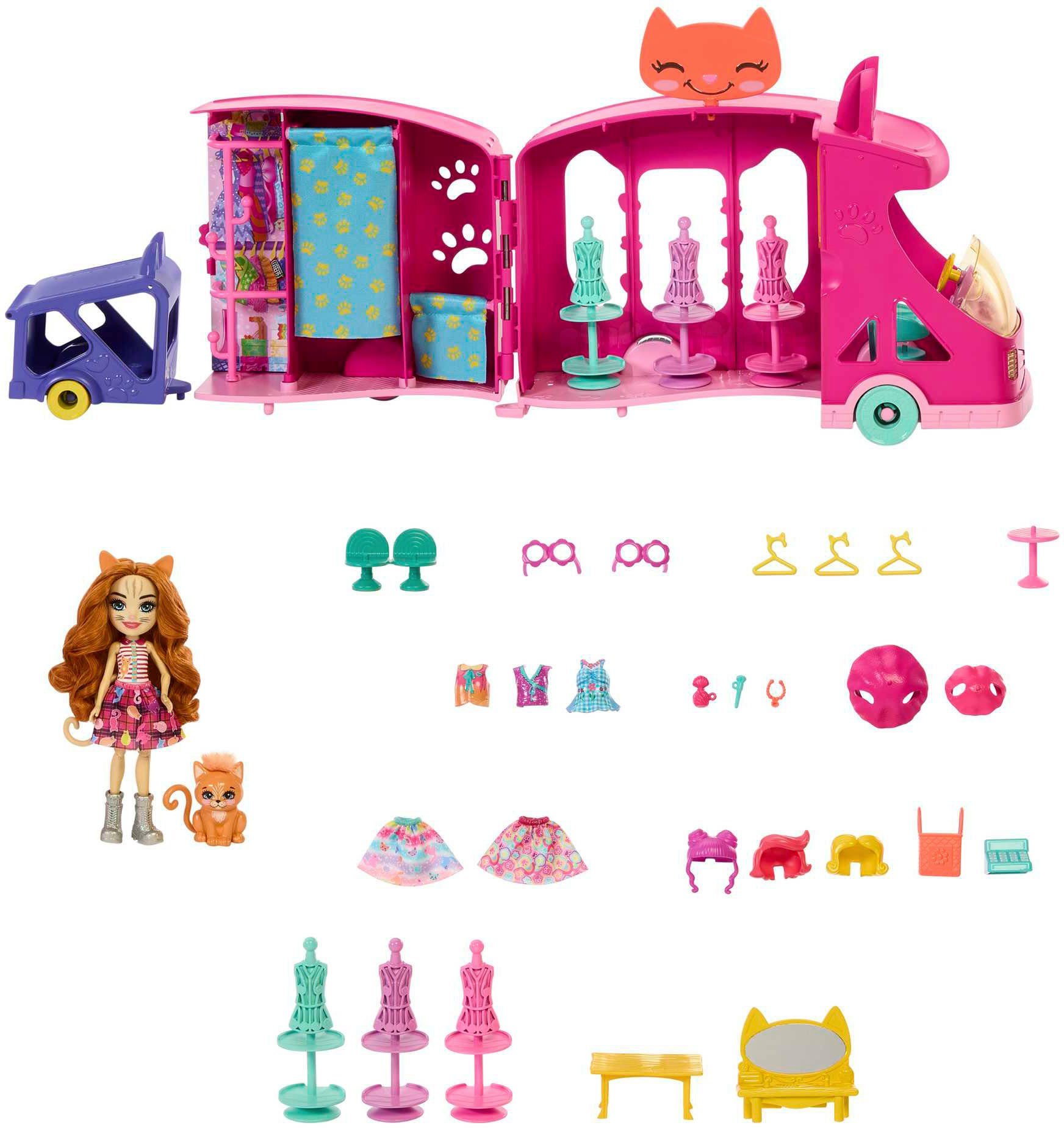 Enchantimals Puppen Fahrzeug Enchantimals Glam Party, Modewagen