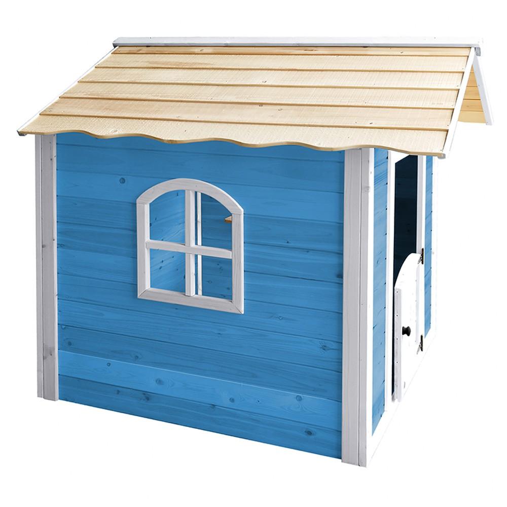 Home Deluxe Spielhaus - Der große Palast / Blau ohne Bank