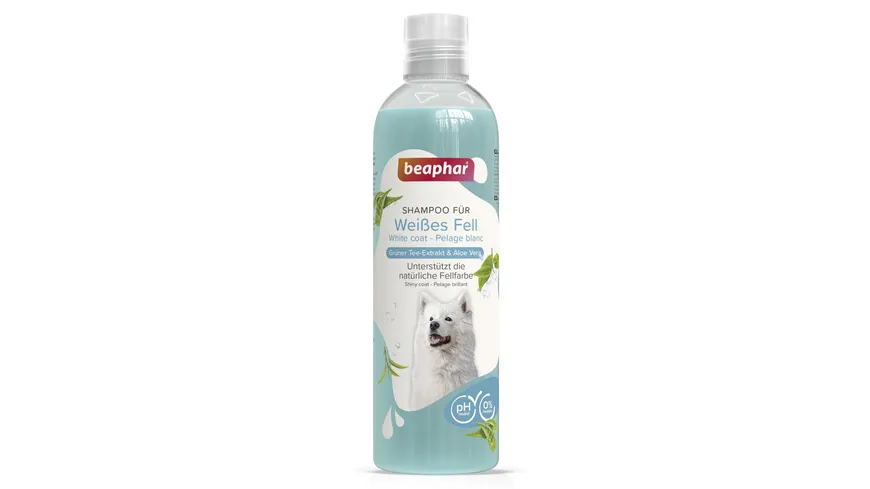beaphar Shampoo für weißes Fell 250 ml