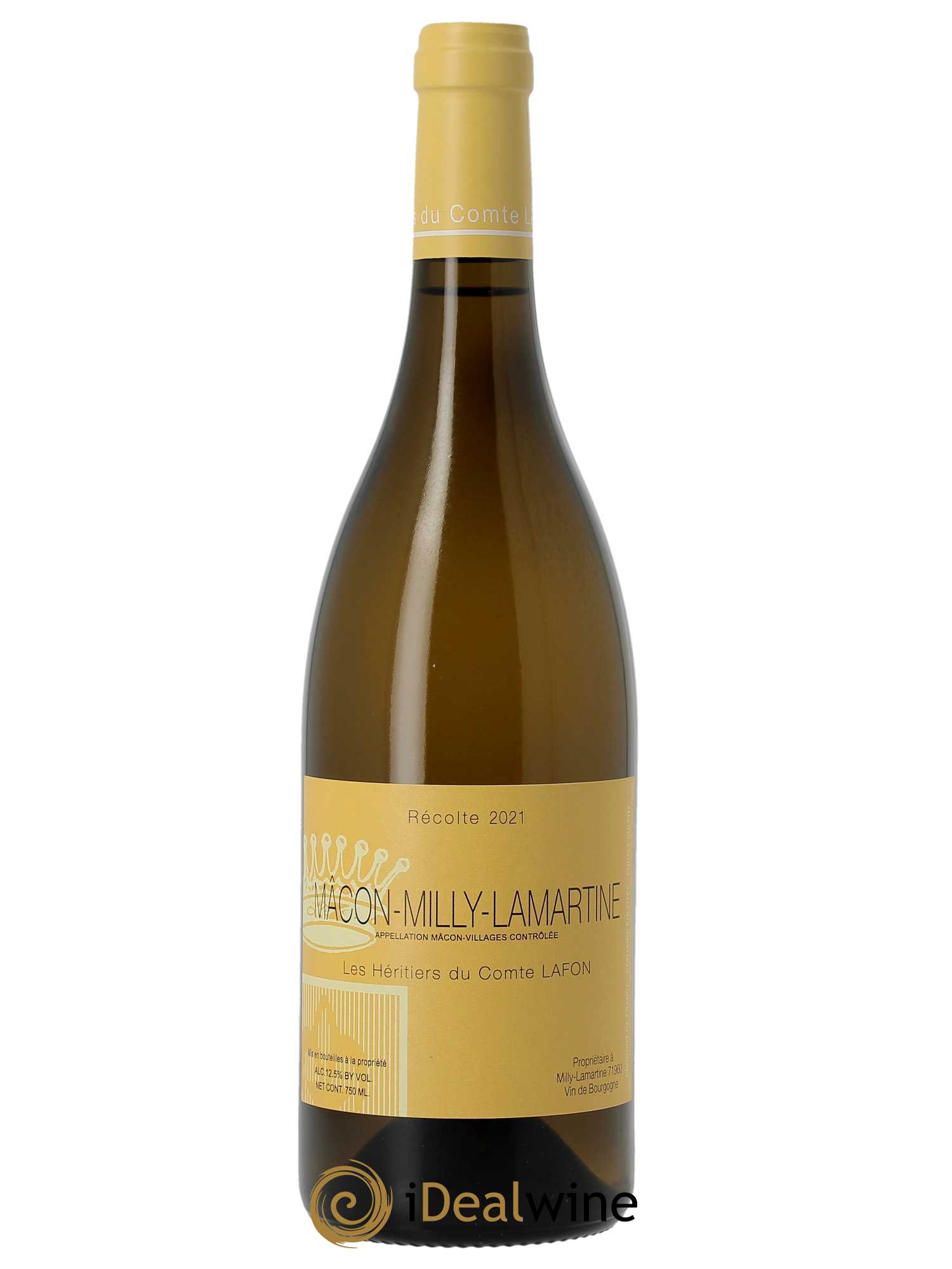 Mâcon Milly-Lamartine Héritiers du Comte Lafon (Domaine des)  2021 - Lot de 1 Bouteille