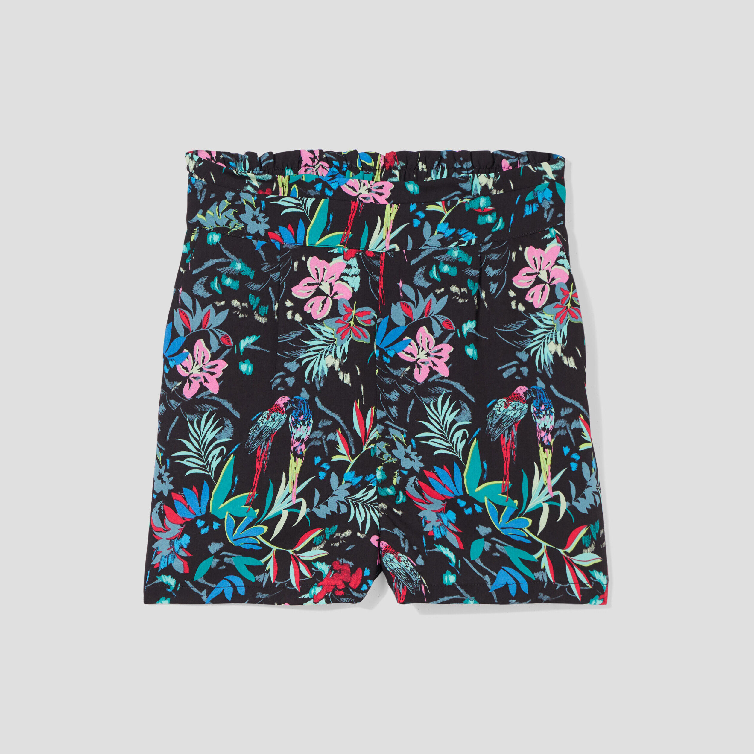 Short droit fluide noir femme | Cache Cache