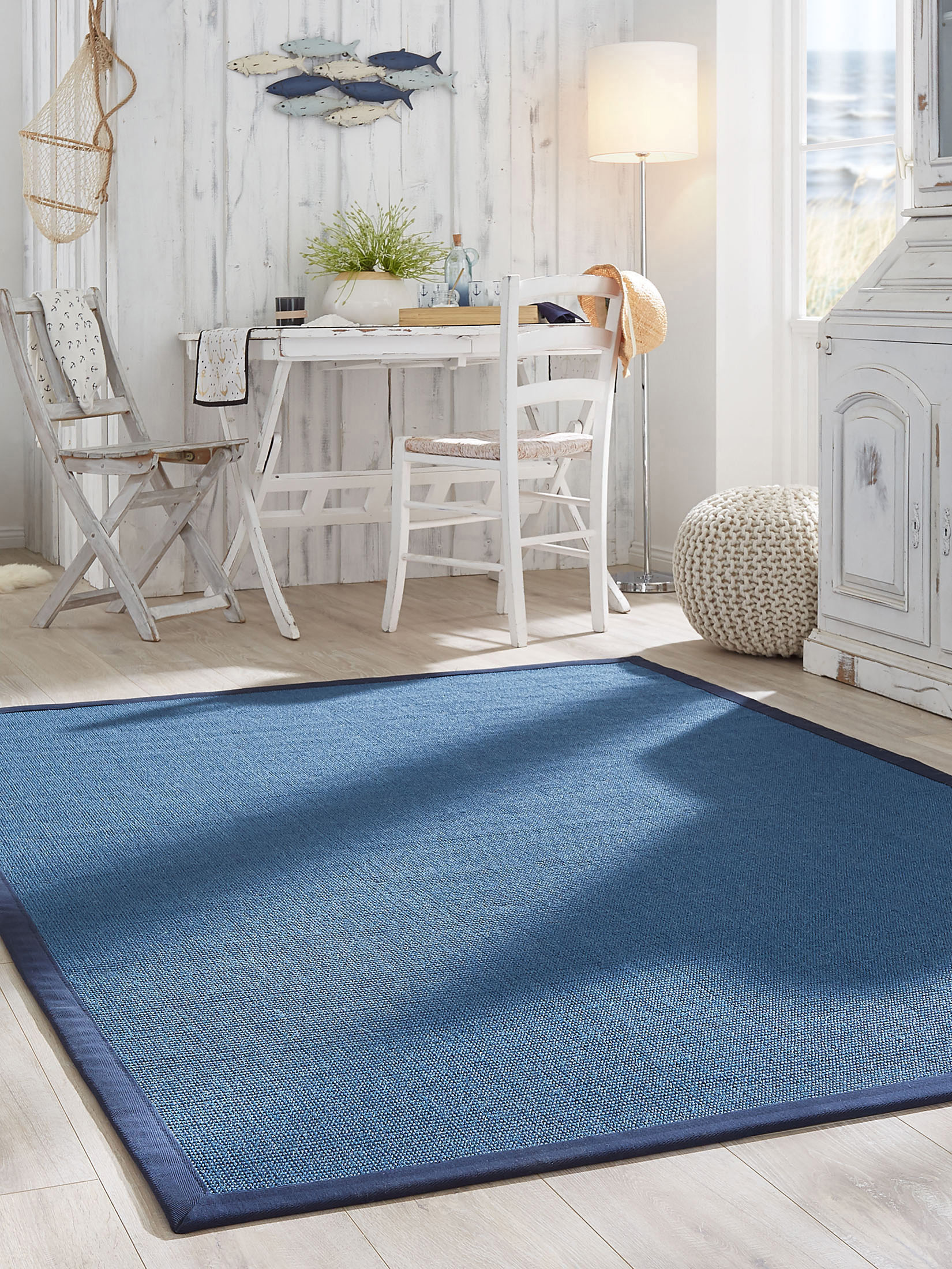 Aruba Life Sisal-Teppich, Marine