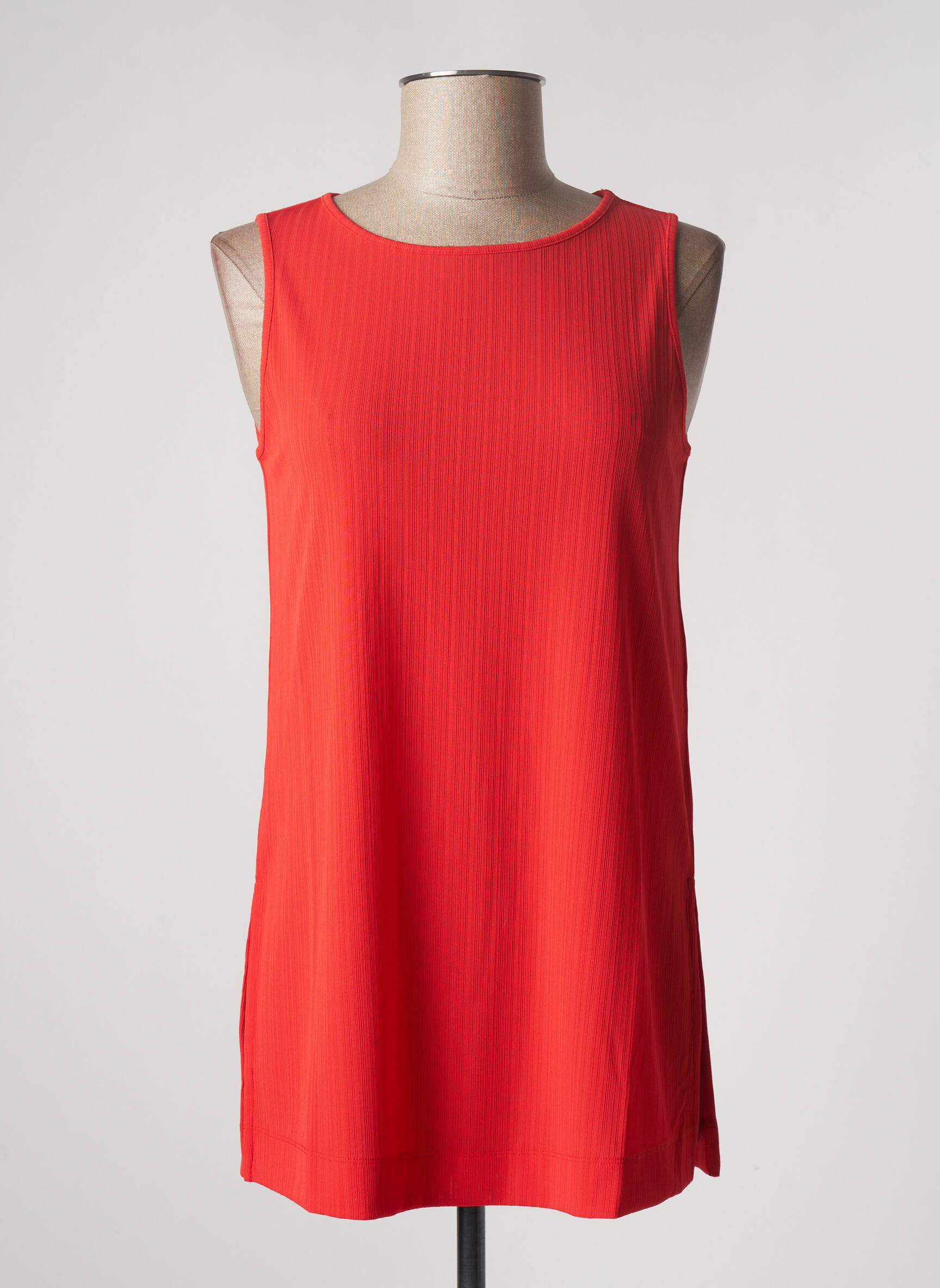 Maxmara Tuniquesansmanche Femme couleur rouge
