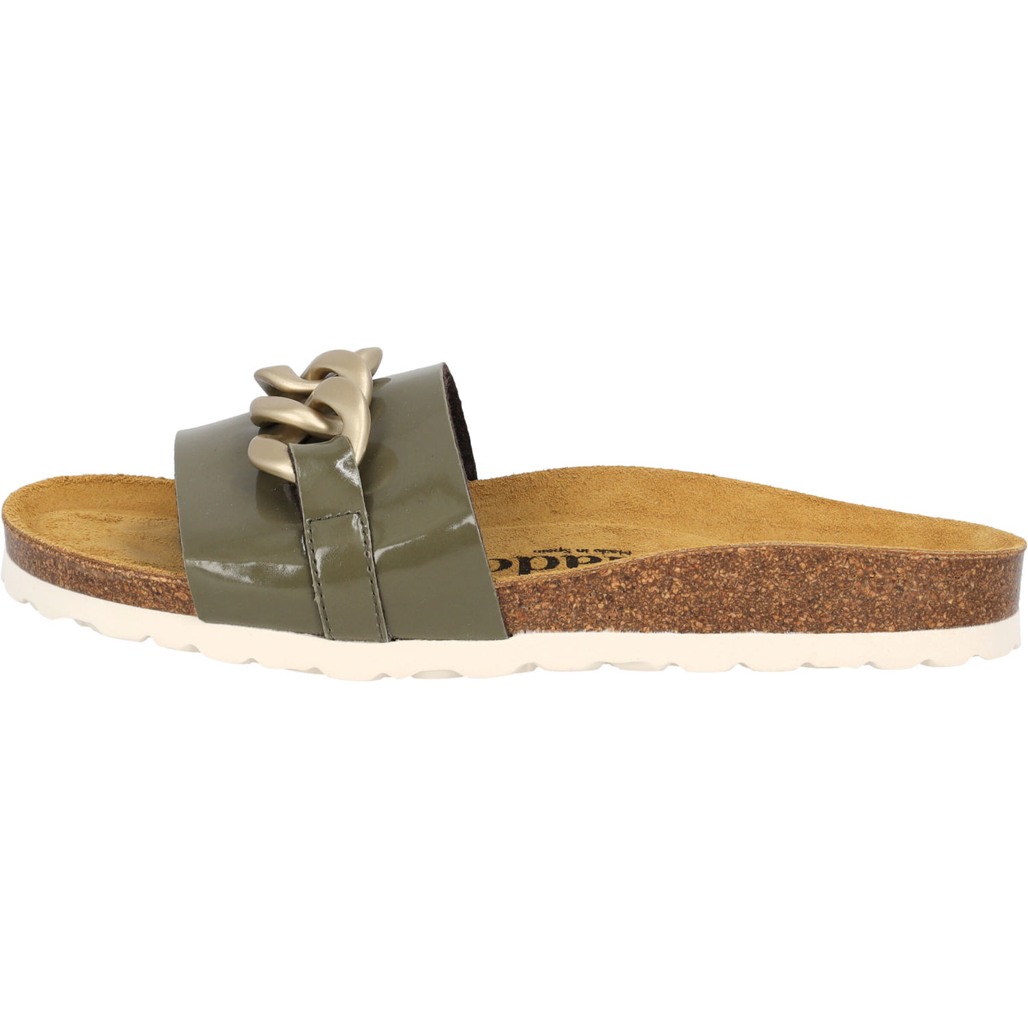 Palado Gozo, Pantoletten, Damen, Khaki Lack