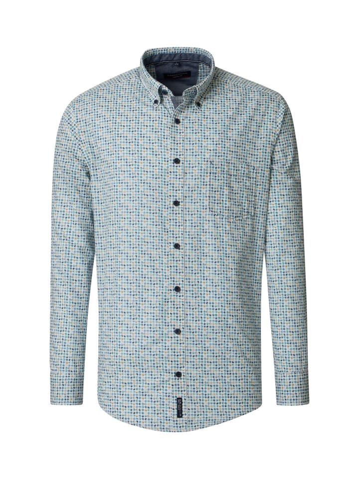 CASAMODA Freizeithemd in Blau günstig kaufen