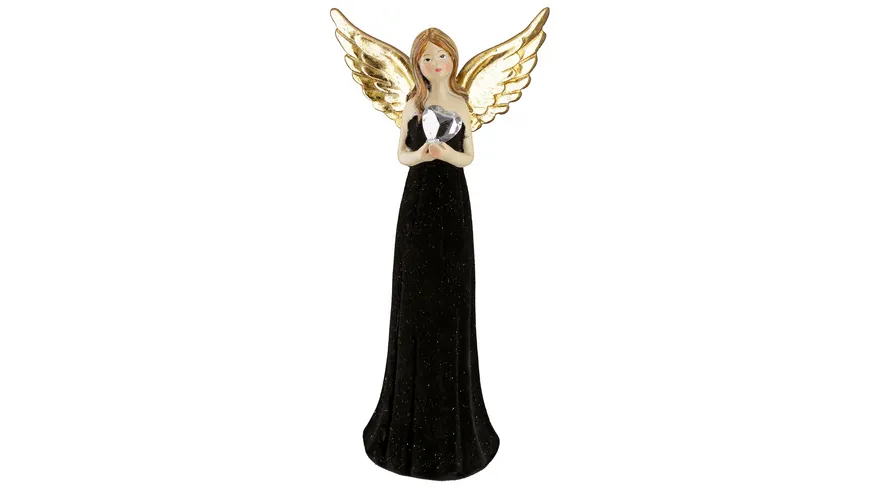 GILDE Poly Engel Velvet H=19,5cm