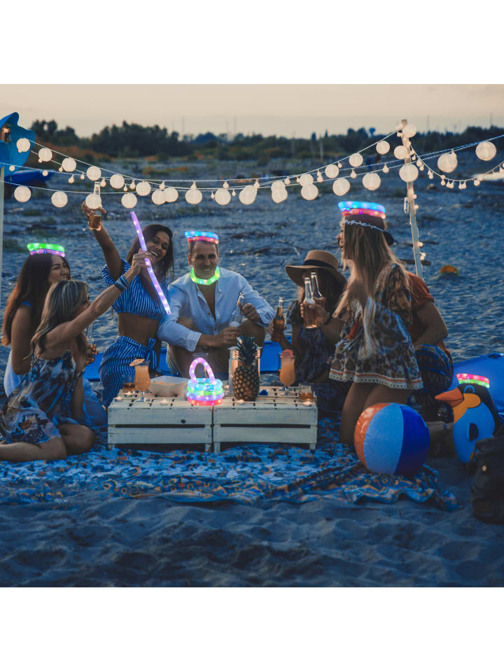 relaxdays 15 x Leuchtstäbe in Bunt günstig kaufen onesize