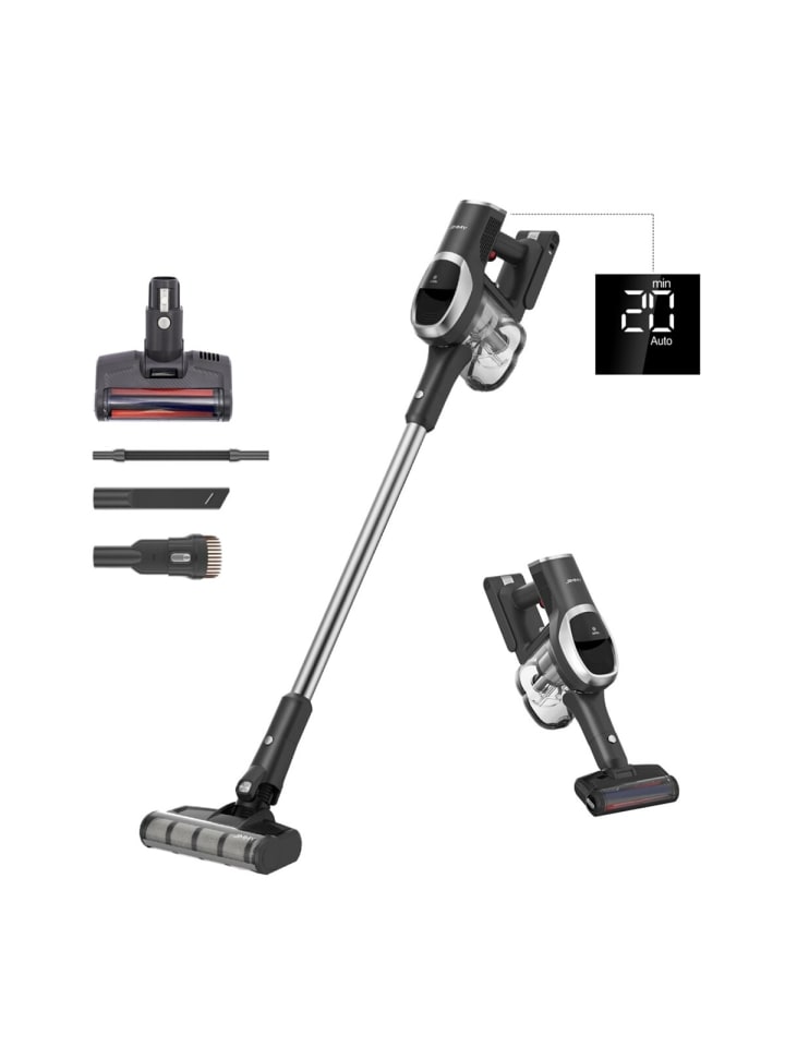 COFI 1453 Akku-Staubsauger 500W 20000 Pa 17500mAh LED-Anzeige 0,5L Tankinhalt in Schwarz günstig kaufen onesize