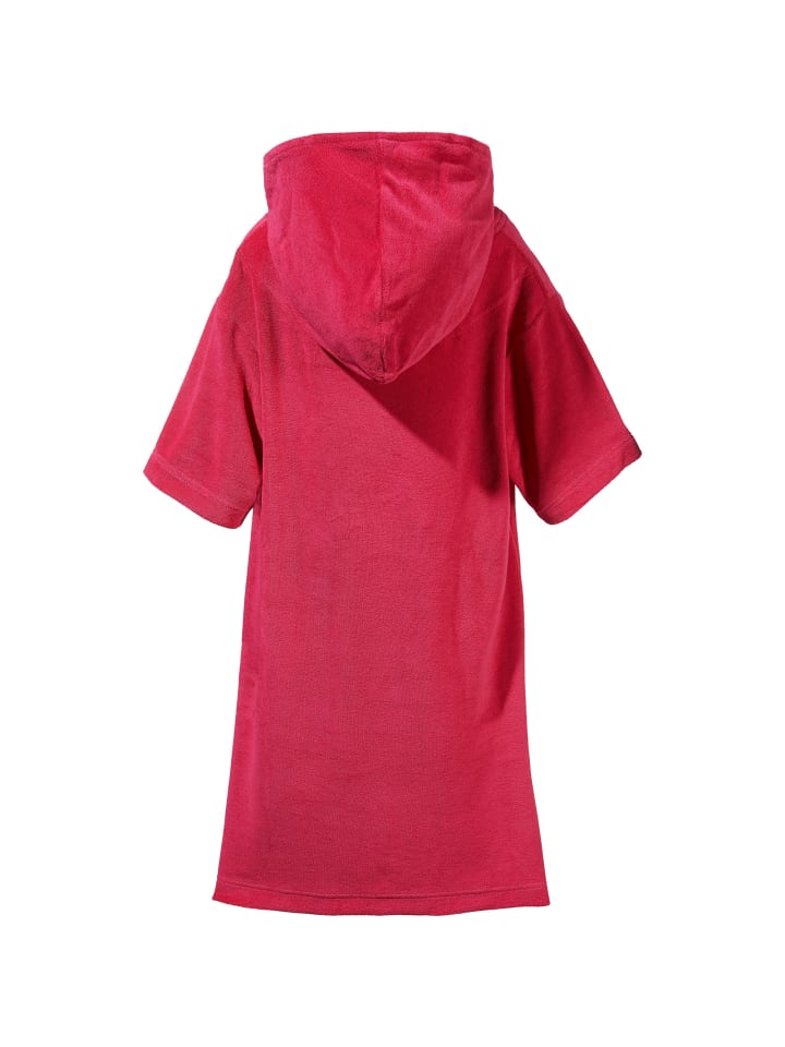 Erwin Müller Frottier Kinder-Poncho Uni in fuchsia günstig kaufen 98/104
