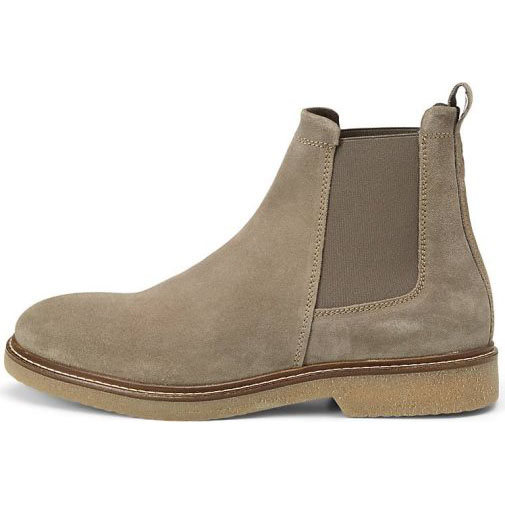 Marc O'Polo Chelsea-Boot aus softem Velours-Rindleder