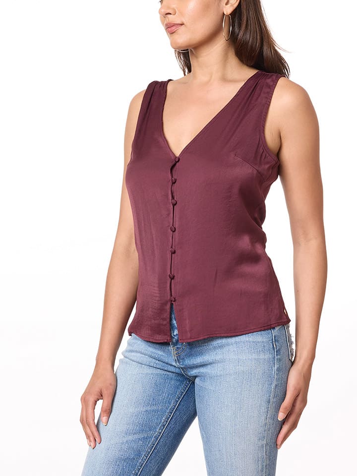 Scotch & Soda Bluse in Bordeaux günstig kaufen