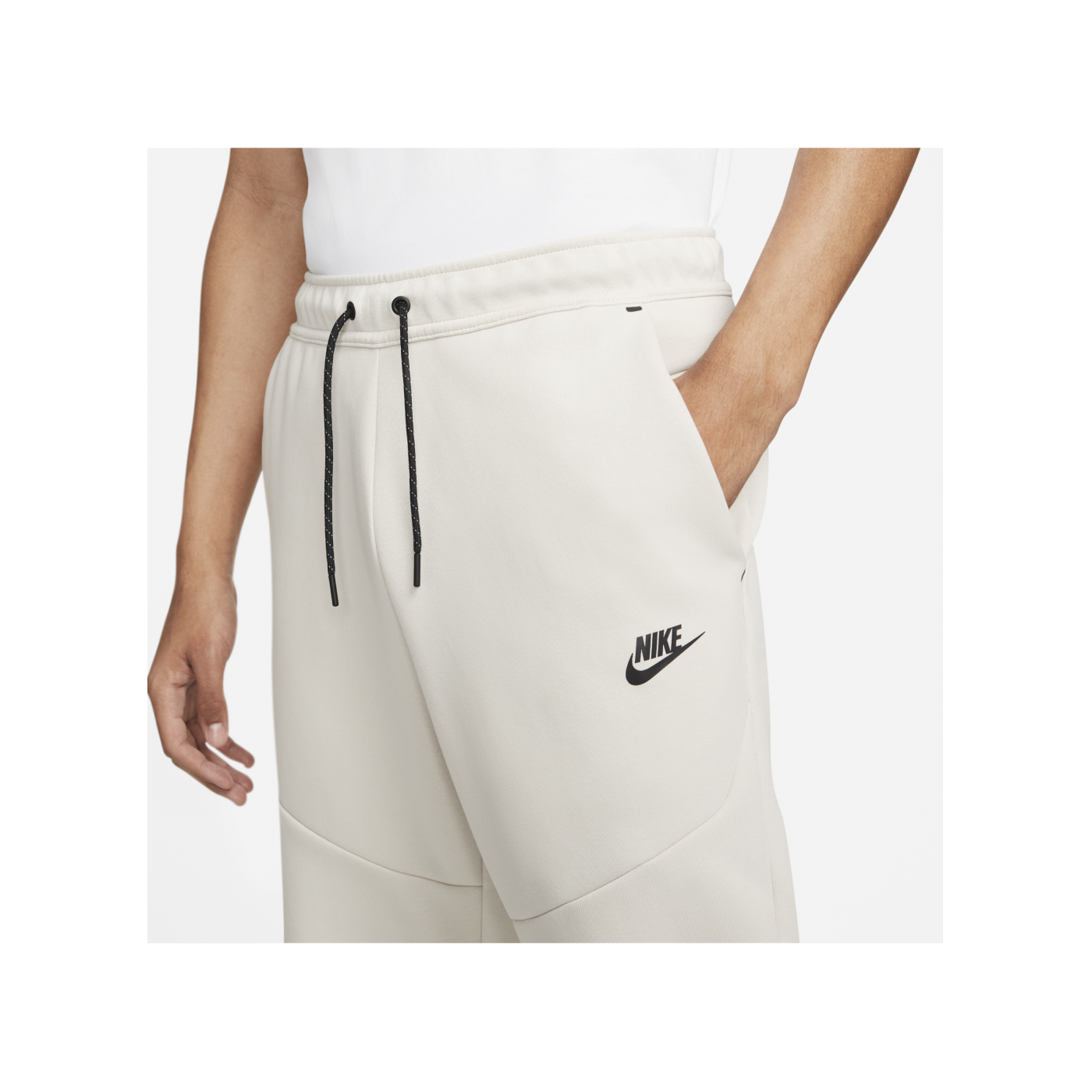 Nike Tech Fleece Jogginghose Weiss Schwarz F104