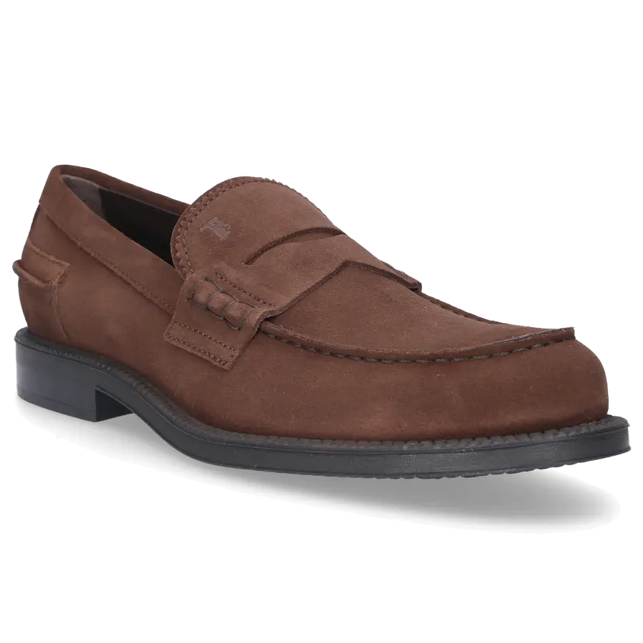 Tod's - Loafer XXM80 Veloursleder - braun