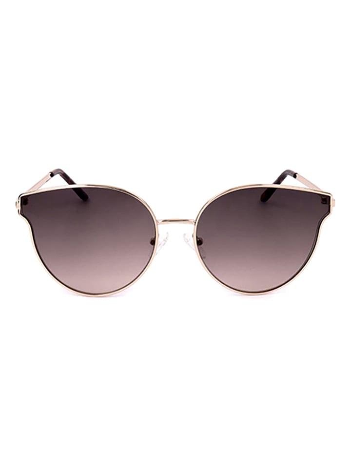 Guess Damen-Sonnenbrille in Braun/ Gold günstig kaufen 61