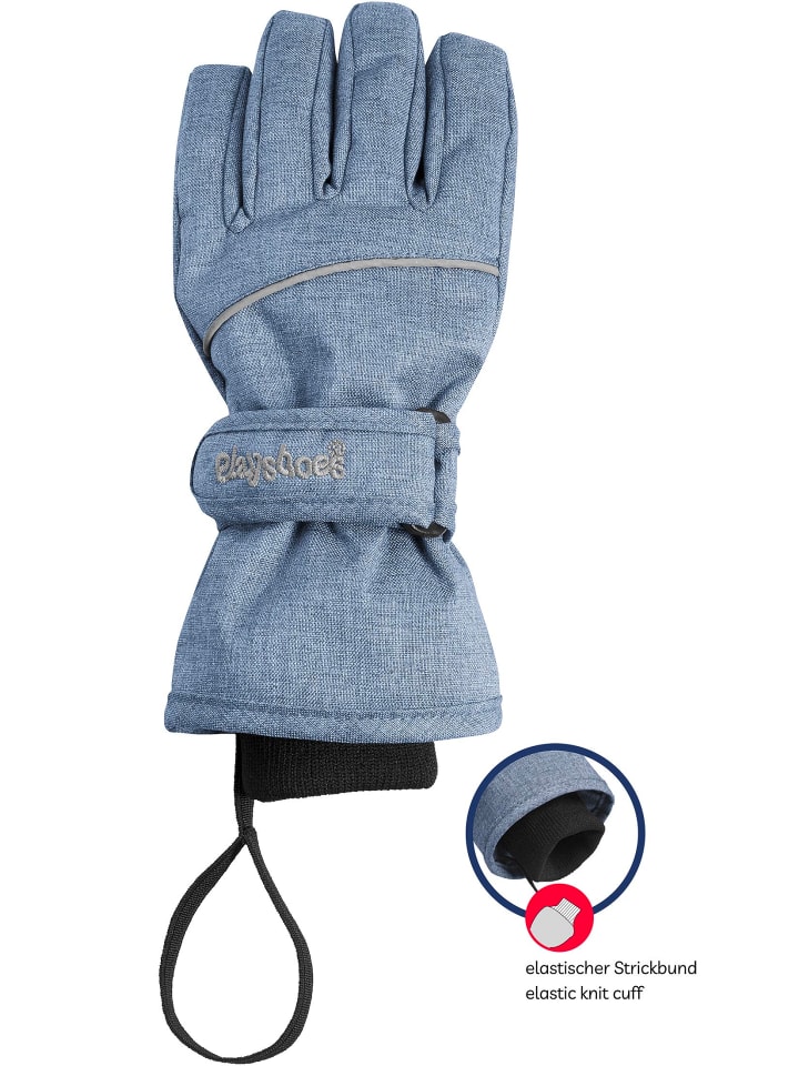 Playshoes Finger-Handschuh in Jeansblau günstig kaufen