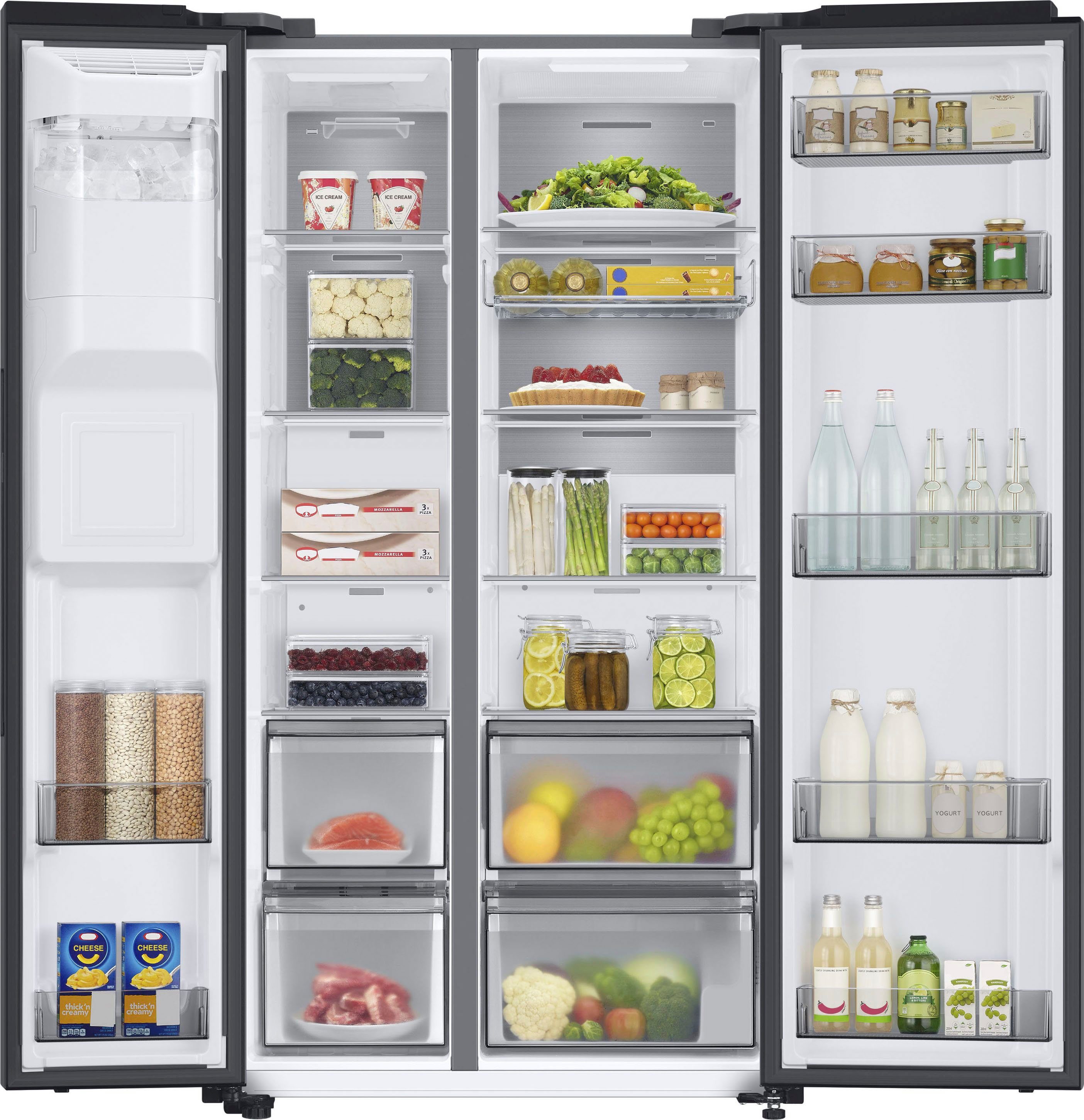 Samsung Side-by-Side RS8000 RS6GA884CB1, 178 cm hoch, 91,2 cm breit