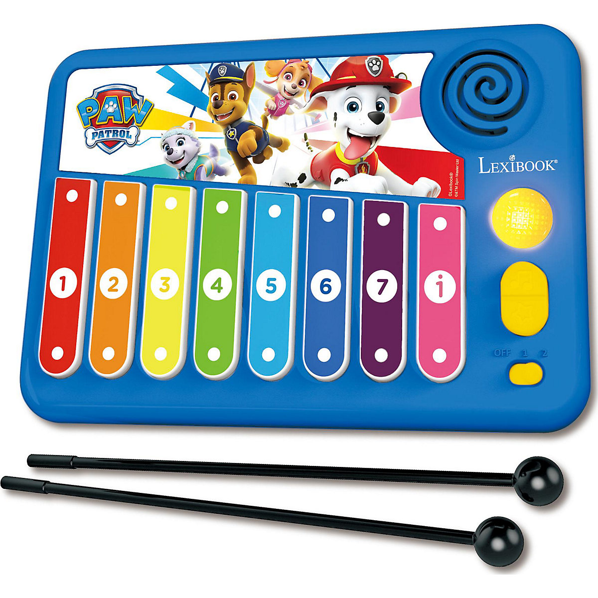 PAW Patrol Xylofun Elektronisches und lehrreiches Xylophon für Kinder