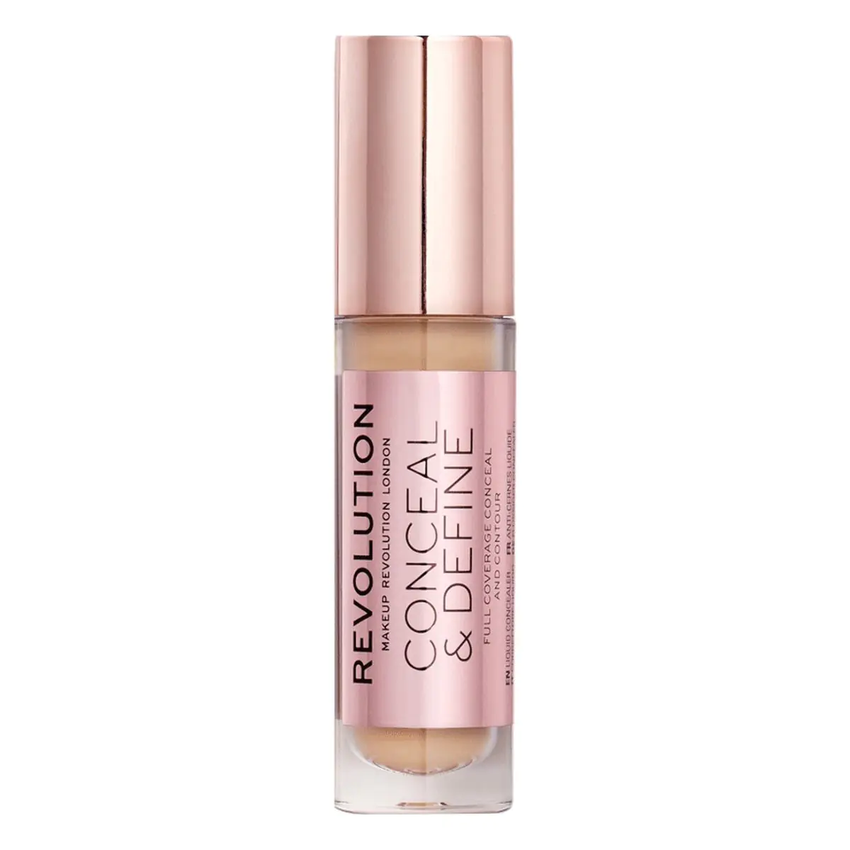MAKEUP REVOLUTION maskuojamasis ir paryškinantis veido maskuoklis C8 4ml