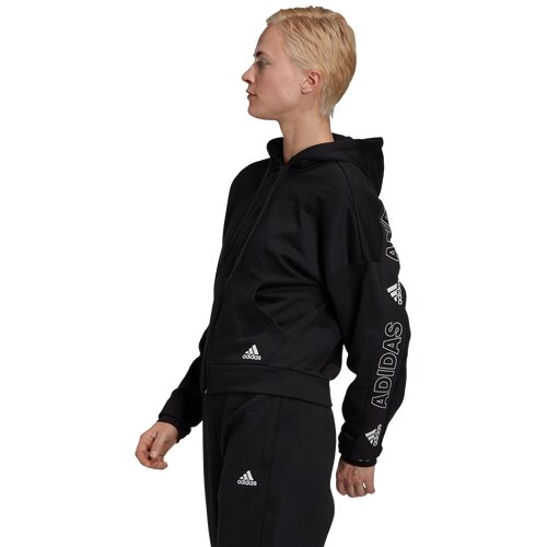 DAMEN KAPUZENSWEAT W BOS AOP FZ HD