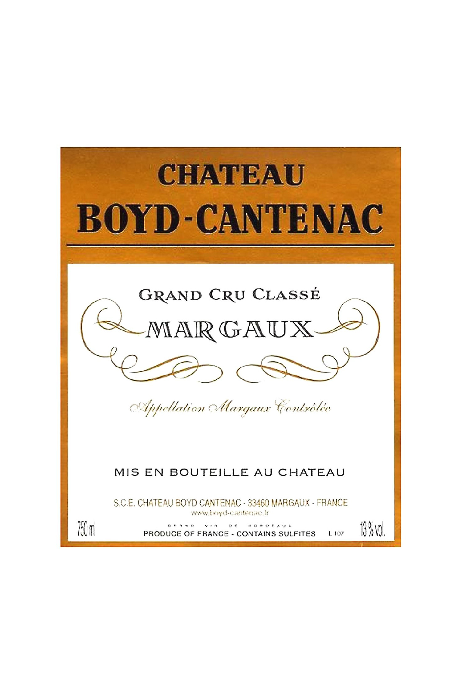 Château Boyd Cantenac 1970, Margaux