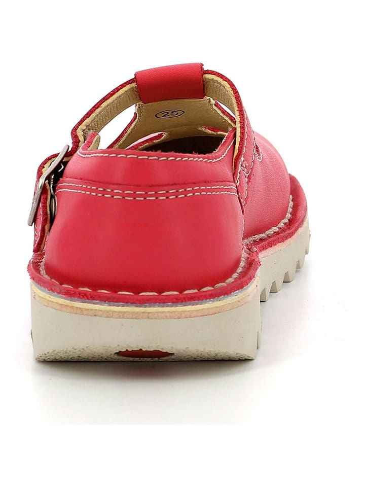 Kickers Leder-Ballerinas 