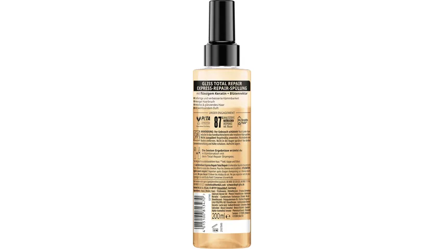 GLISS Express-Repair-Spülung Total Repair 200 ml