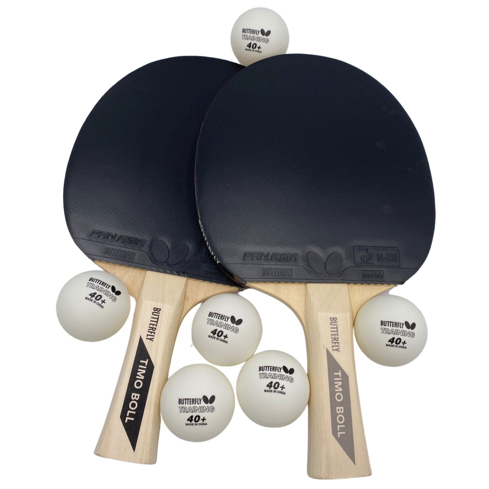 Butterfly Tischtennisschläger Butterfly Timo Boll Set