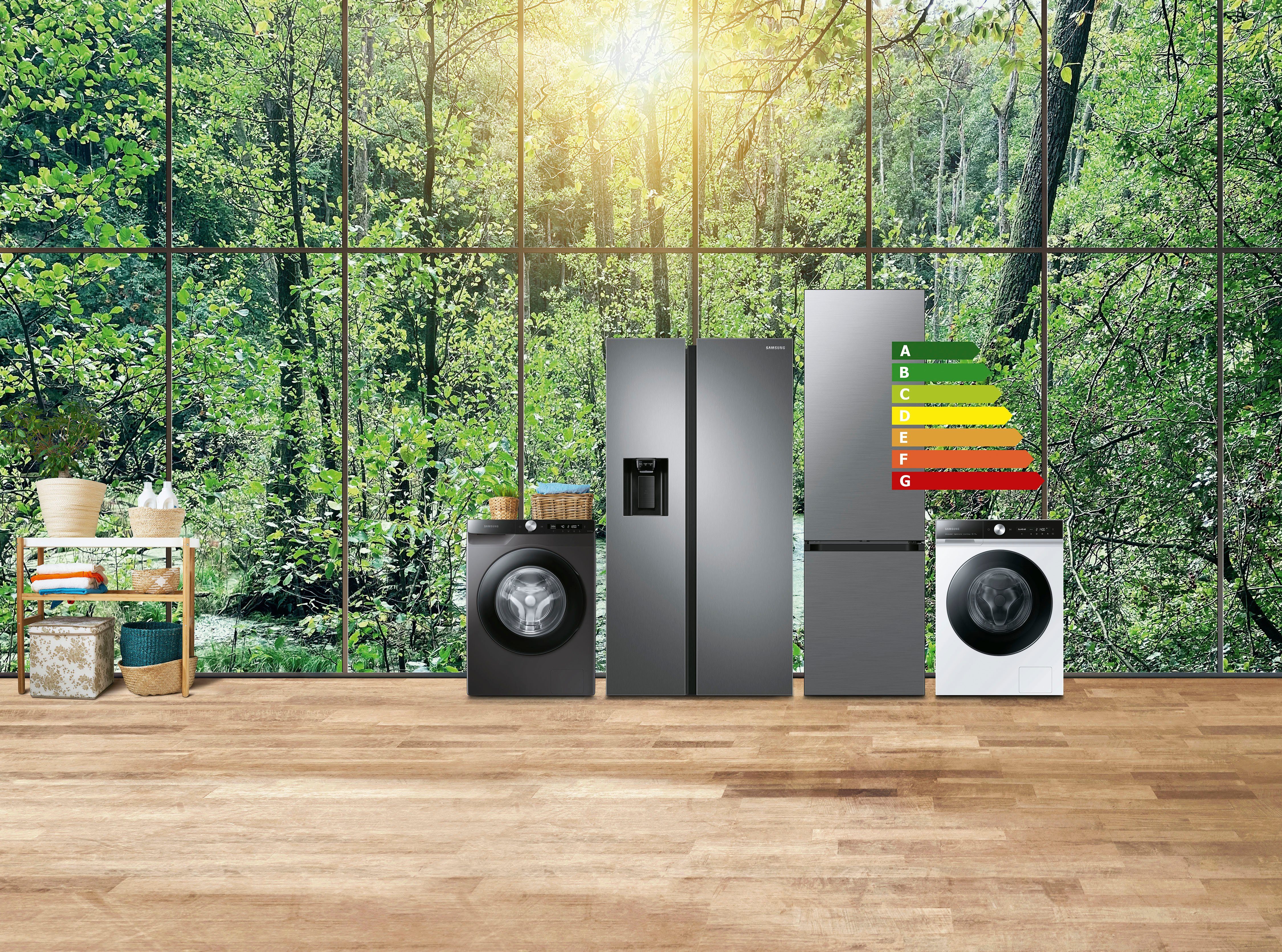 Samsung Kühl-/Gefrierkombination BESPOKE RL38A7CGTS9, 203 cm hoch, 59,5 cm breit