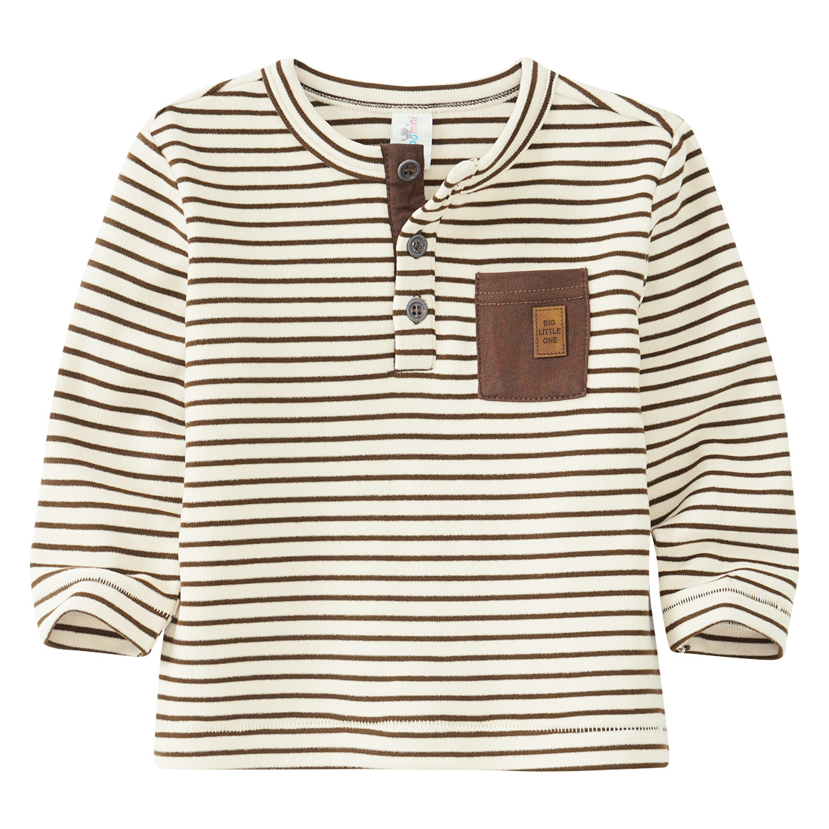 Jungen Langarmshirt mit Brusttasche
