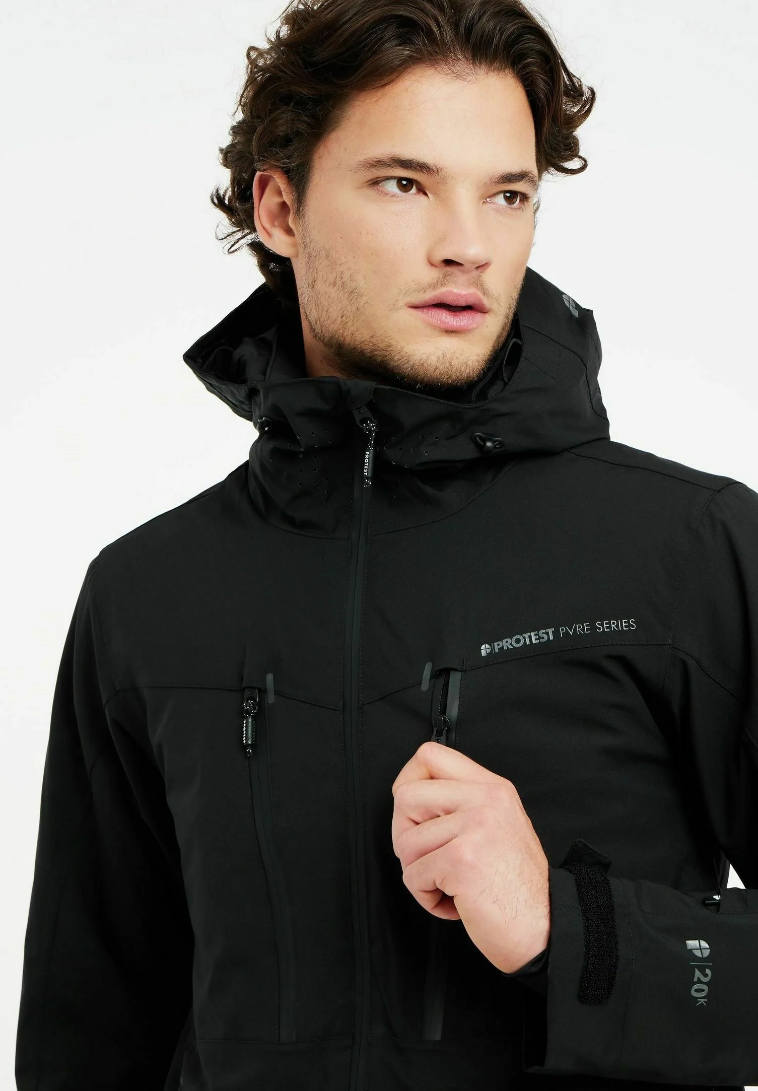 Chaqueta de esquí de protesta