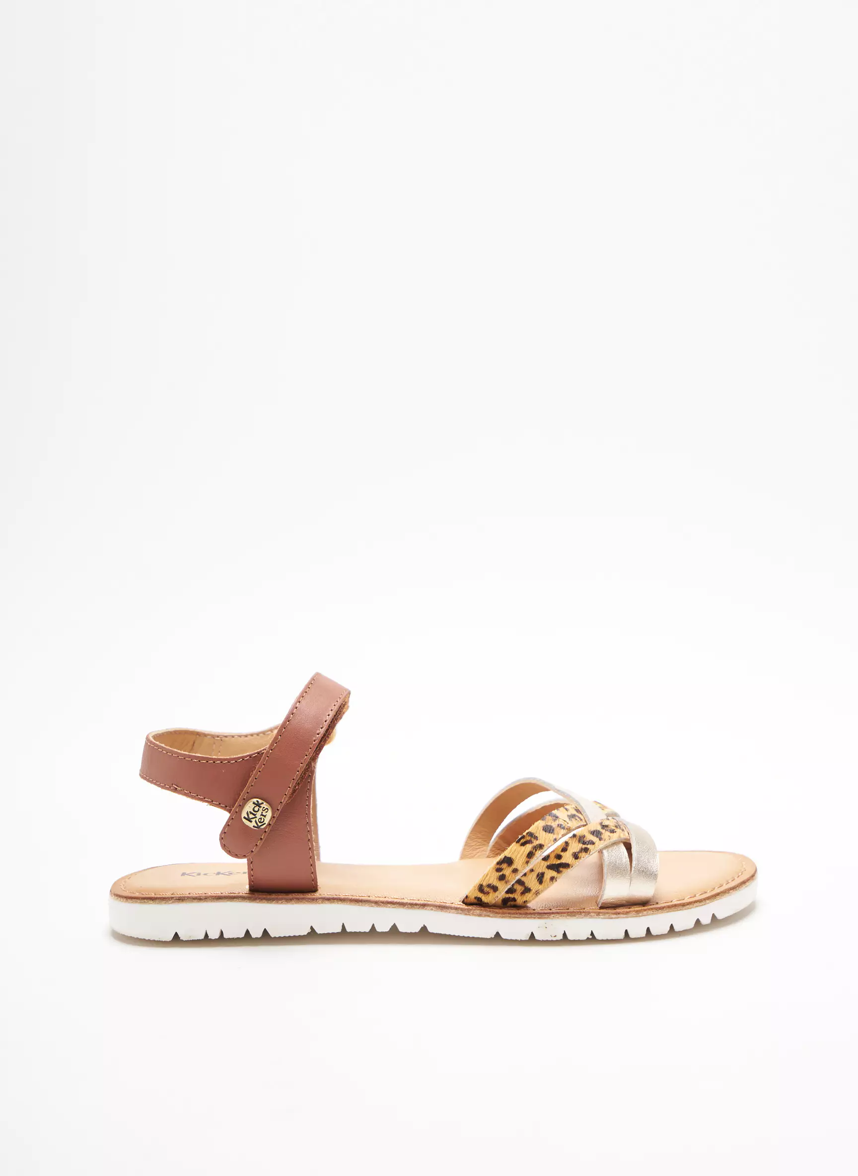 Kickers Sandales Nu Pieds Enfant couleur jaune