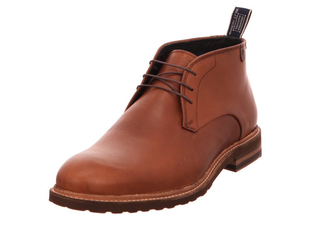 FLORIS VAN BOMMEL Stiefeletten braun Floris Casual Cognac Calf leat
