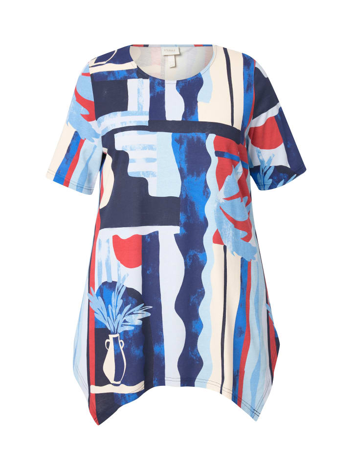 Ulla Popken Longshirt in marine günstig kaufen