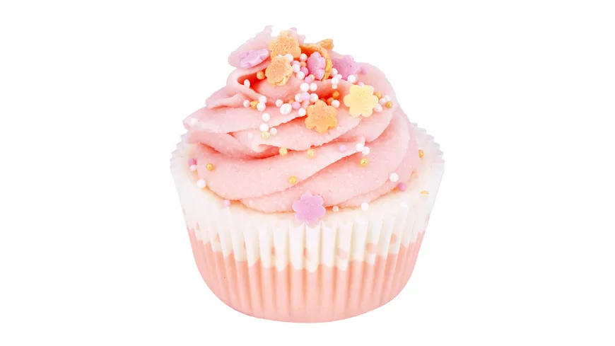 BadeFee Badecupcake Rosa Wölkchen 100 g
