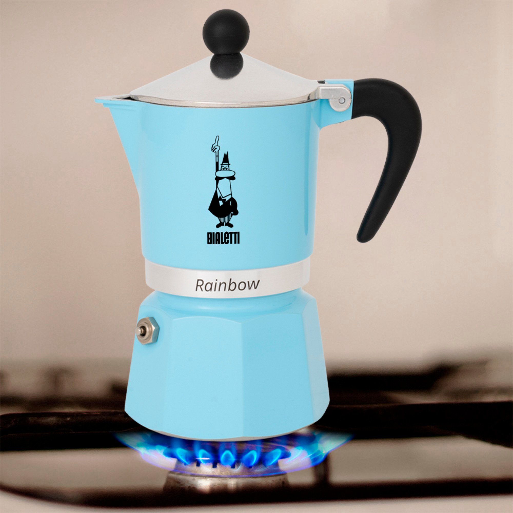 BIALETTI Kaffeebereiter Bialetti Rainbow, Espressomaschine, (6 Tassen)