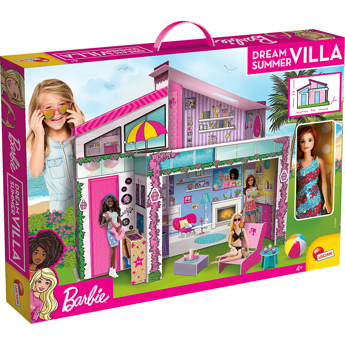 Barbie Sommervilla mit Puppe