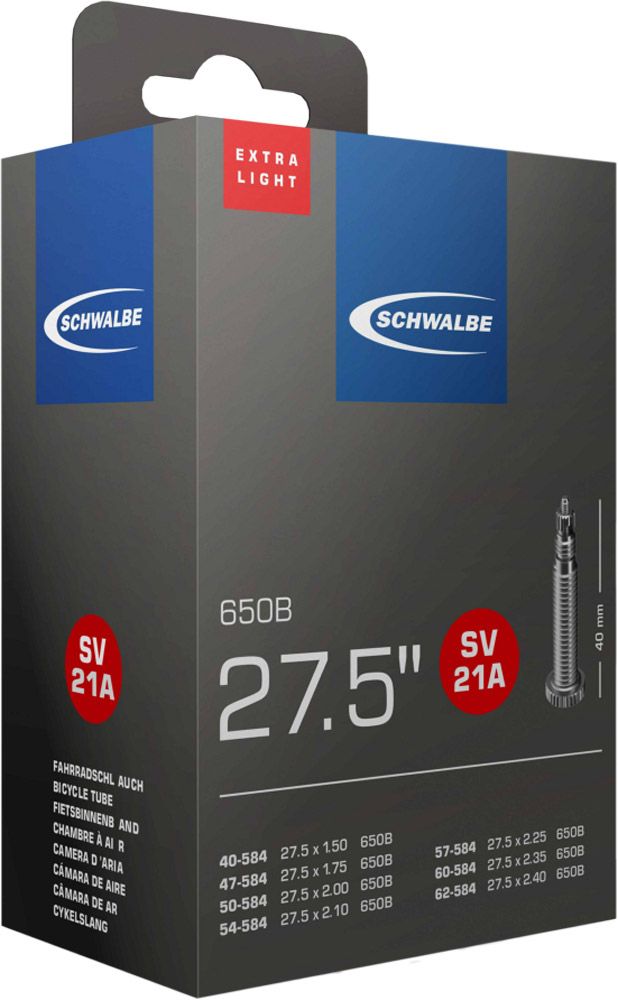 Schwalbe SV 21A ExtraLight Schlauch für 27,5