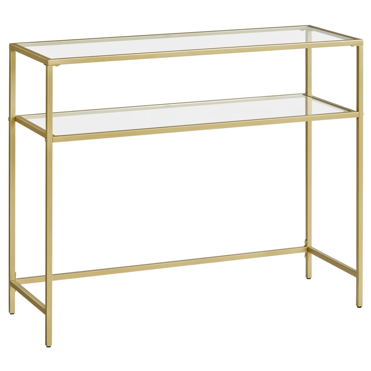 Konsolentisch Songmics Goldfarben