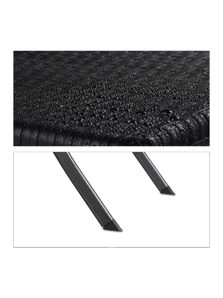 relaxdays 3 tlg. Gartenmöbel Set in Schwarz günstig kaufen onesize