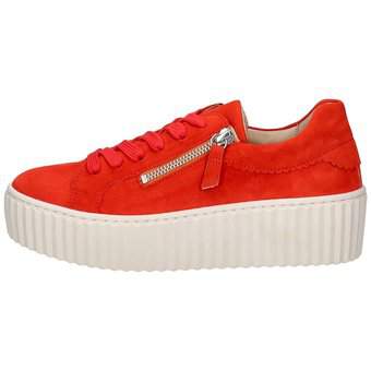 Gabor Plateau Sneaker in orange